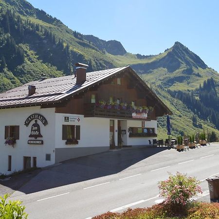 Gasthaus Gloeckle Damüls Exterior foto